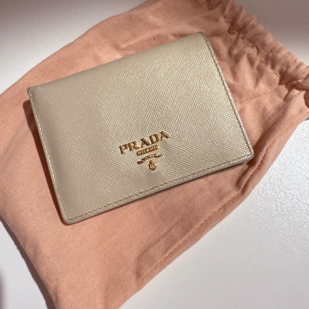 Prada Gold Card Wallet
